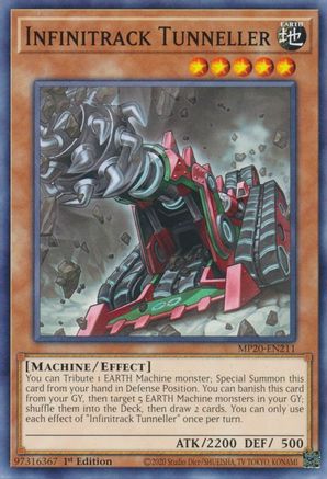 Infinitrack Tunneller [MP20-EN211] Common - Yu-Gi-Oh! - Card Brawlers | Quebec | Canada |
