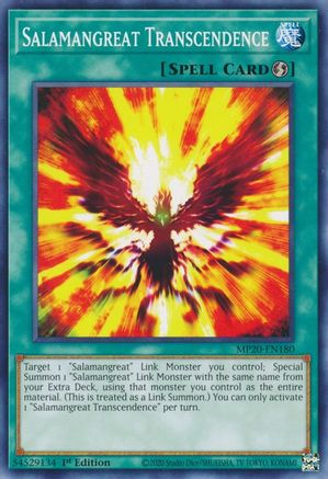 Salamangreat Transcendence [MP20-EN180] Common - Yu-Gi-Oh! - Card Brawlers | Quebec | Canada |