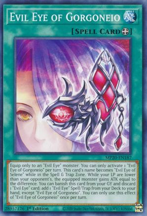 Evil Eye of Gorgoneio [MP20-EN187] Common - Yu-Gi-Oh! - Card Brawlers | Quebec | Canada |