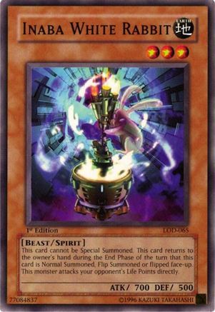 Inaba White Rabbit [LOD-065] Common - Yu-Gi-Oh! - Card Brawlers | Quebec | Canada |