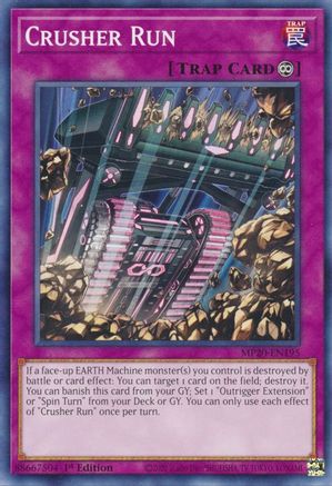 Crusher Run [MP20-EN195] Common - Yu-Gi-Oh! - Card Brawlers | Quebec | Canada |