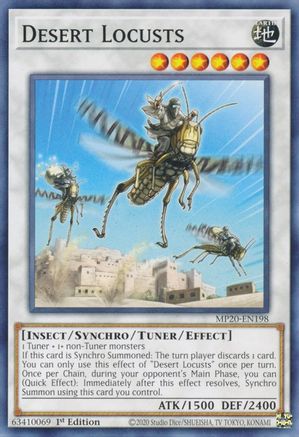Desert Locusts [MP20-EN198] Common - Yu-Gi-Oh! - Card Brawlers | Quebec | Canada |