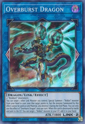 Overburst Dragon [MP20-EN200] Super Rare - Yu-Gi-Oh! - Card Brawlers | Quebec | Canada |
