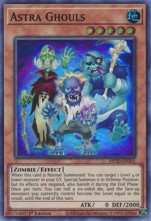 Astra Ghouls [MP20-EN201] Super Rare - Yu-Gi-Oh! - Card Brawlers | Quebec | Canada |