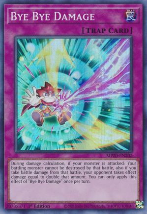 Bye Bye Damage [MP20-EN202] Super Rare - Yu-Gi-Oh! - Card Brawlers | Quebec | Canada |