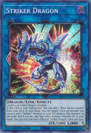 Striker Dragon [MP20-EN204] Prismatic Secret Rare - Yu-Gi-Oh! - Card Brawlers | Quebec | Canada |