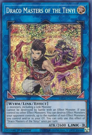 Draco Masters of the Tenyi [MP20-EN205] Prismatic Secret Rare - Yu-Gi-Oh! - Card Brawlers | Quebec | Canada |