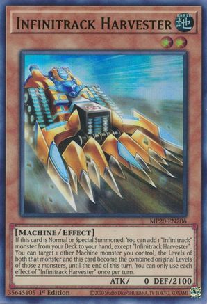 Infinitrack Harvester [MP20-EN206] Ultra Rare - Yu-Gi-Oh! - Card Brawlers | Quebec | Canada |