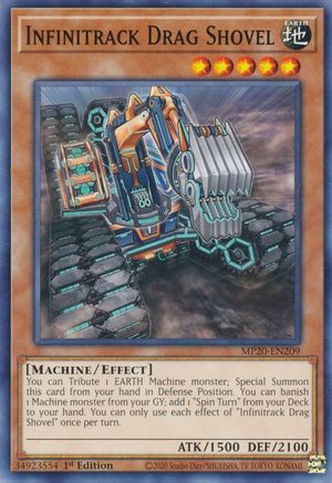 Infinitrack Drag Shovel [MP20-EN209] Common - Yu-Gi-Oh! - Card Brawlers | Quebec | Canada |