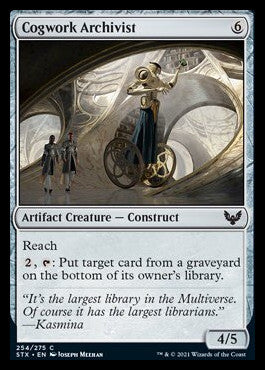 Cogwork Archivist [Strixhaven: School of Mages] - Magic: The Gathering - Card Brawlers | Quebec | Canada |