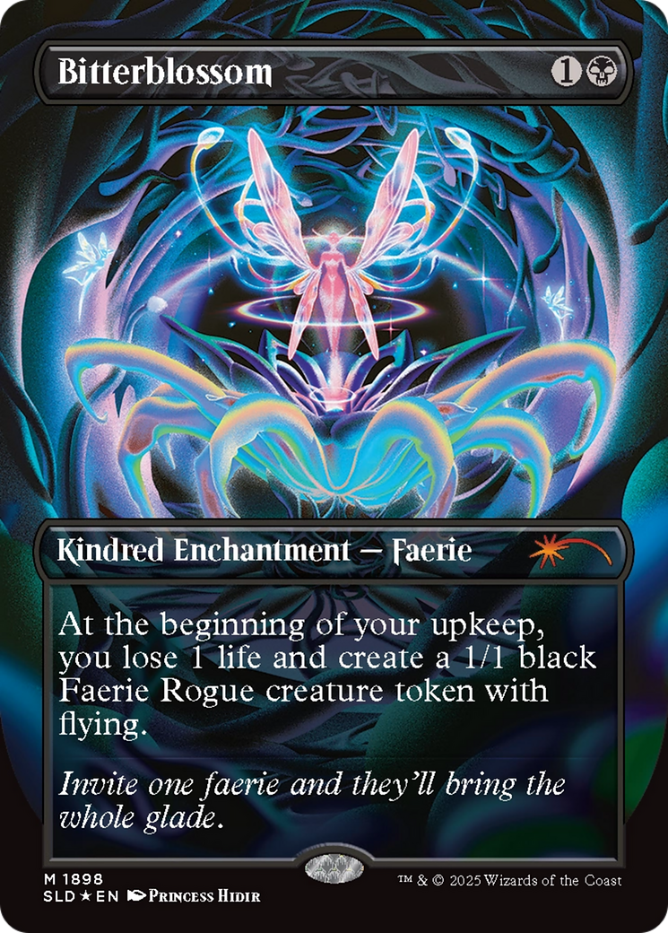 Bitterblossom (Double Rainbow Foil) [Secret Lair Drop Series] - Magic: The Gathering - Card Brawlers | Quebec | Canada |