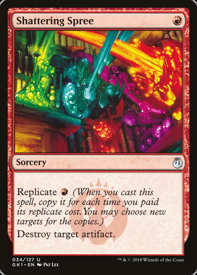 Shattering Spree [Guilds of Ravnica Guild Kit] - Magic: The Gathering - Card Brawlers | Quebec | Canada |