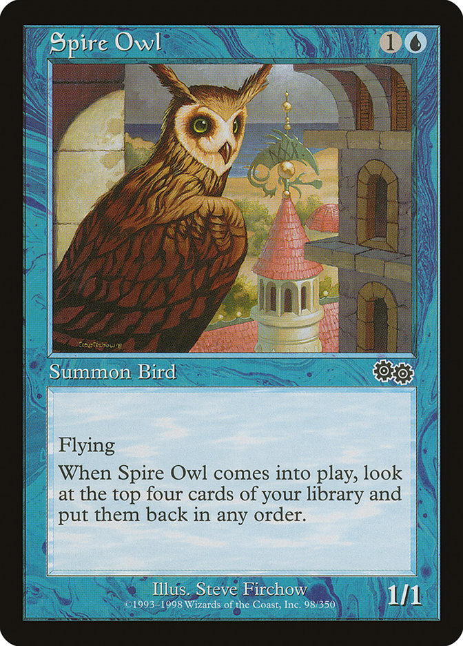 Spire Owl [Urza's Saga] - Magic: The Gathering - Card Brawlers | Quebec | Canada |