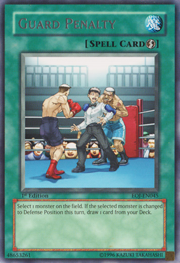 Guard Penalty [EOJ-EN045] Rare - Yu-Gi-Oh! - Card Brawlers | Quebec | Canada |
