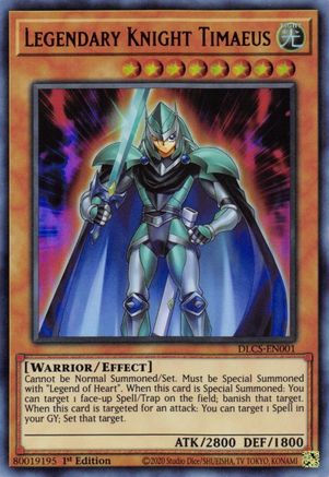 Legendary Knight Timaeus [DLCS-EN001] Ultra Rare - Yu-Gi-Oh! - Card Brawlers | Quebec | Canada |