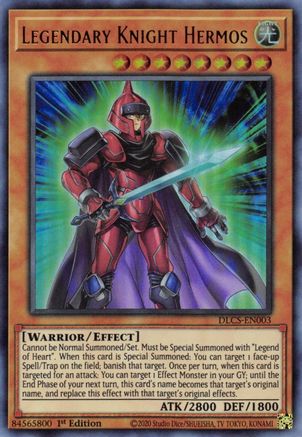 Legendary Knight Hermos [DLCS-EN003] Ultra Rare - Yu-Gi-Oh! - Card Brawlers | Quebec | Canada |
