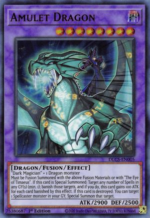 Amulet Dragon [DLCS-EN005] Ultra Rare - Yu-Gi-Oh! - Card Brawlers | Quebec | Canada |