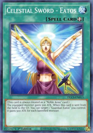 Celestial Sword - Eatos [DLCS-EN013] Common - Yu-Gi-Oh! - Card Brawlers | Quebec | Canada |