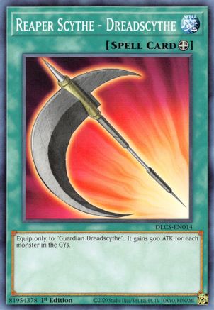 Reaper Scythe - Dreadscythe [DLCS-EN014] Common - Yu-Gi-Oh! - Card Brawlers | Quebec | Canada |