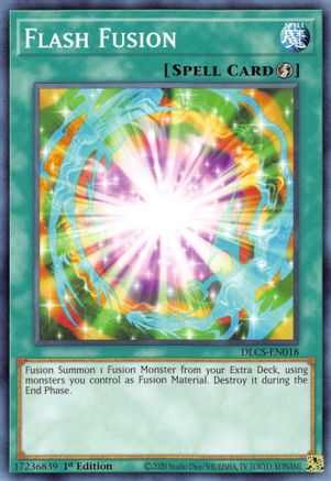 Flash Fusion [DLCS-EN018] Common - Yu-Gi-Oh! - Card Brawlers | Quebec | Canada |
