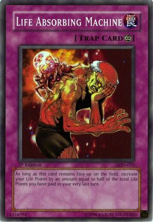 Life Absorbing Machine [LOD-012] Common - Yu-Gi-Oh! - Card Brawlers | Quebec | Canada |