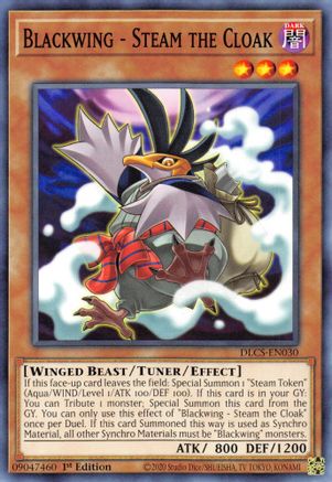 Blackwing - Steam the Cloak [DLCS-EN030] Common - Yu-Gi-Oh! - Card Brawlers | Quebec | Canada |