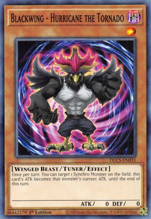 Blackwing - Hurricane the Tornado [DLCS-EN031] Common - Yu-Gi-Oh! - Card Brawlers | Quebec | Canada |