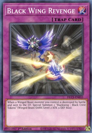 Black Wing Revenge [DLCS-EN033] Common - Yu-Gi-Oh! - Card Brawlers | Quebec | Canada |