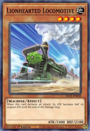Lionhearted Locomotive [DLCS-EN038] Common - Yu-Gi-Oh! - Card Brawlers | Quebec | Canada |