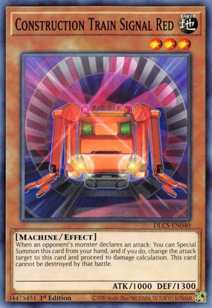 Construction Train Signal Red [DLCS-EN040] Common - Yu-Gi-Oh! - Card Brawlers | Quebec | Canada |