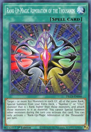 Rank-Up-Magic Admiration of the Thousands [DLCS-EN046] Common - Yu-Gi-Oh! - Card Brawlers | Quebec | Canada |