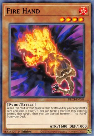 Fire Hand [DLCS-EN048] Common - Yu-Gi-Oh! - Card Brawlers | Quebec | Canada |