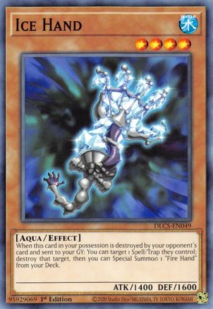 Ice Hand [DLCS-EN049] Common - Yu-Gi-Oh! - Card Brawlers | Quebec | Canada |
