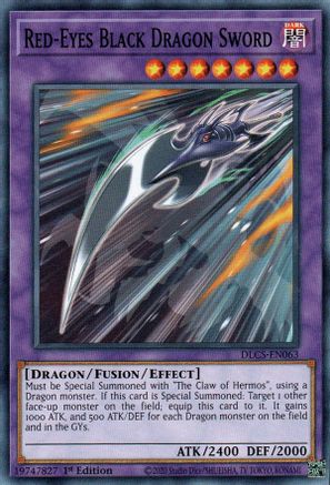 Red-Eyes Black Dragon Sword [DLCS-EN063] Common - Yu-Gi-Oh! - Card Brawlers | Quebec | Canada |