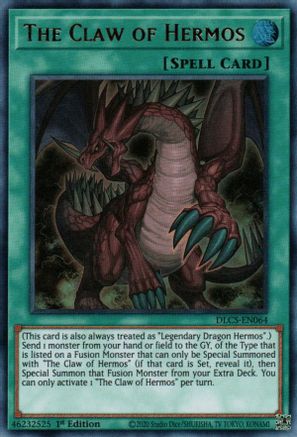 The Claw of Hermos [DLCS-EN064] Ultra Rare - Yu-Gi-Oh! - Card Brawlers | Quebec | Canada |
