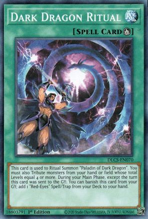 Dark Dragon Ritual [DLCS-EN070] Common - Yu-Gi-Oh! - Card Brawlers | Quebec | Canada |