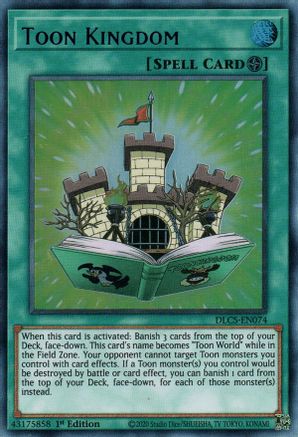 Toon Kingdom [DLCS-EN074] Ultra Rare - Yu-Gi-Oh! - Card Brawlers | Quebec | Canada |