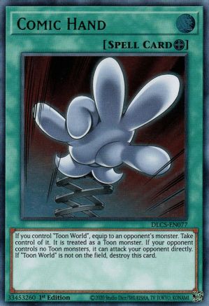 Comic Hand [DLCS-EN077] Ultra Rare - Yu-Gi-Oh! - Card Brawlers | Quebec | Canada |