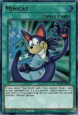 Mimicat [DLCS-EN078] Ultra Rare - Yu-Gi-Oh! - Card Brawlers | Quebec | Canada |