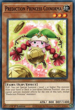Prediction Princess Coinorma [DLCS-EN081] Common - Yu-Gi-Oh! - Card Brawlers | Quebec | Canada |