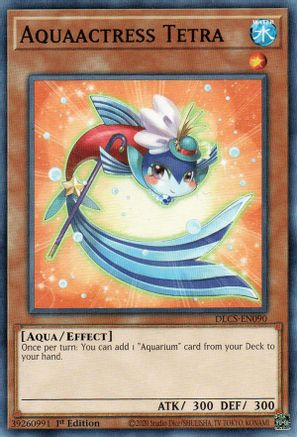 Aquaactress Tetra [DLCS-EN090] Common - Yu-Gi-Oh! - Card Brawlers | Quebec | Canada |