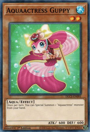 Aquaactress Guppy [DLCS-EN091] Common - Yu-Gi-Oh! - Card Brawlers | Quebec | Canada |