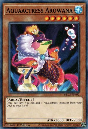 Aquaactress Arowana [DLCS-EN092] Common - Yu-Gi-Oh! - Card Brawlers | Quebec | Canada |