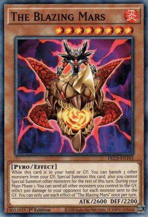 The Blazing Mars [DLCS-EN103] Common - Yu-Gi-Oh! - Card Brawlers | Quebec | Canada |