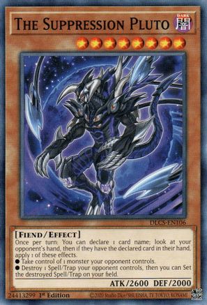 The Suppression Pluto [DLCS-EN106] Common - Yu-Gi-Oh! - Card Brawlers | Quebec | Canada |