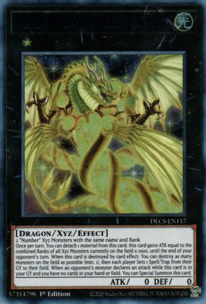 Number 100: Numeron Dragon [DLCS-EN117] Ultra Rare - Yu-Gi-Oh! - Card Brawlers | Quebec | Canada |