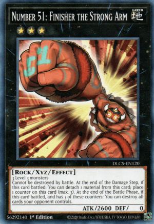 Number 51: Finisher the Strong Arm [DLCS-EN120] Common - Yu-Gi-Oh! - Card Brawlers | Quebec | Canada |