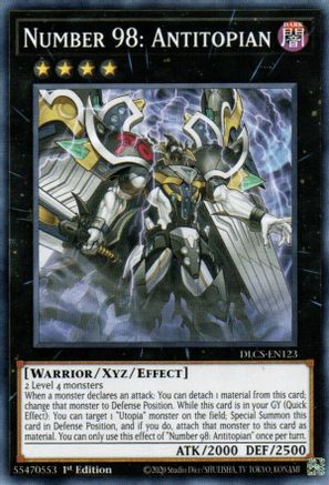 Number 98: Antitopian [DLCS-EN123] Common - Yu-Gi-Oh! - Card Brawlers | Quebec | Canada |