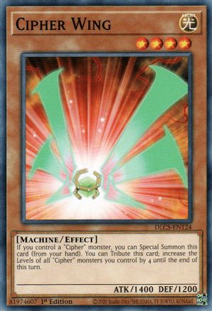 Cipher Wing [DLCS-EN124] Common - Yu-Gi-Oh! - Card Brawlers | Quebec | Canada |