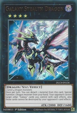 Galaxy Stealth Dragon [DLCS-EN126] Ultra Rare - Yu-Gi-Oh! - Card Brawlers | Quebec | Canada |